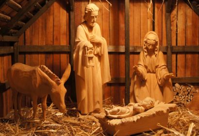 Weihnachtliche Kirche Zum Guten Hirten (Nele Negelmann)